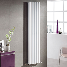 White Oval Column Radiator 